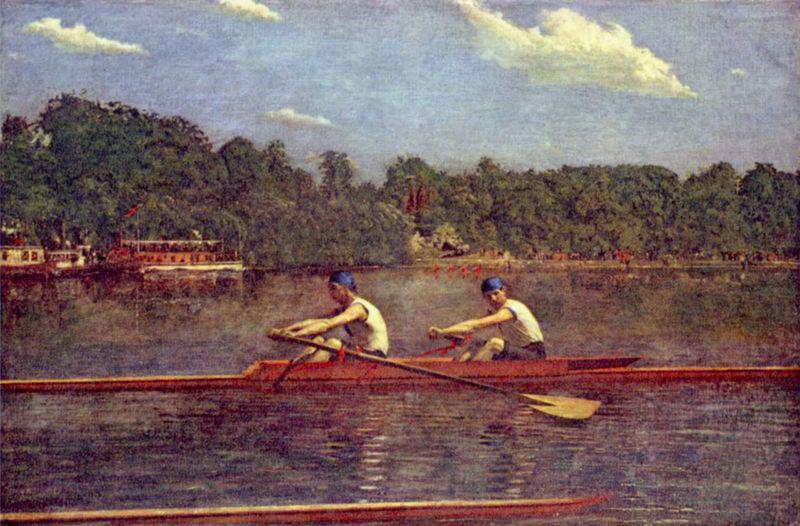 Thomas Eakins The Biglen Brothers Racing china oil painting image